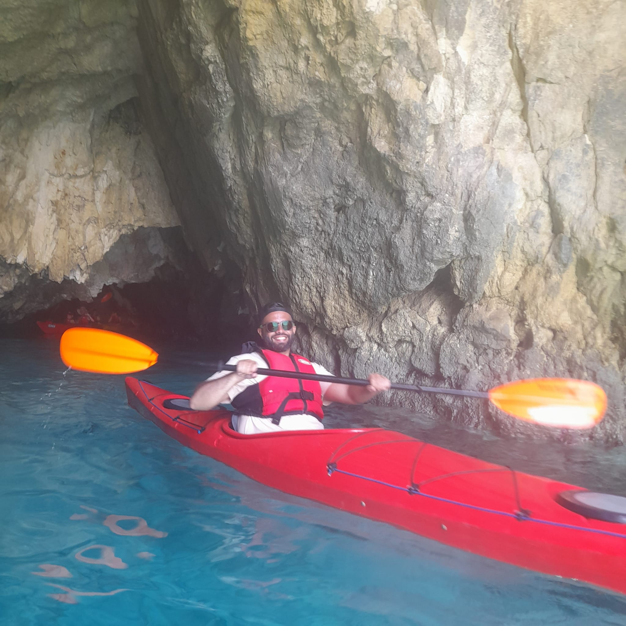 Kayaking the Sea Caves