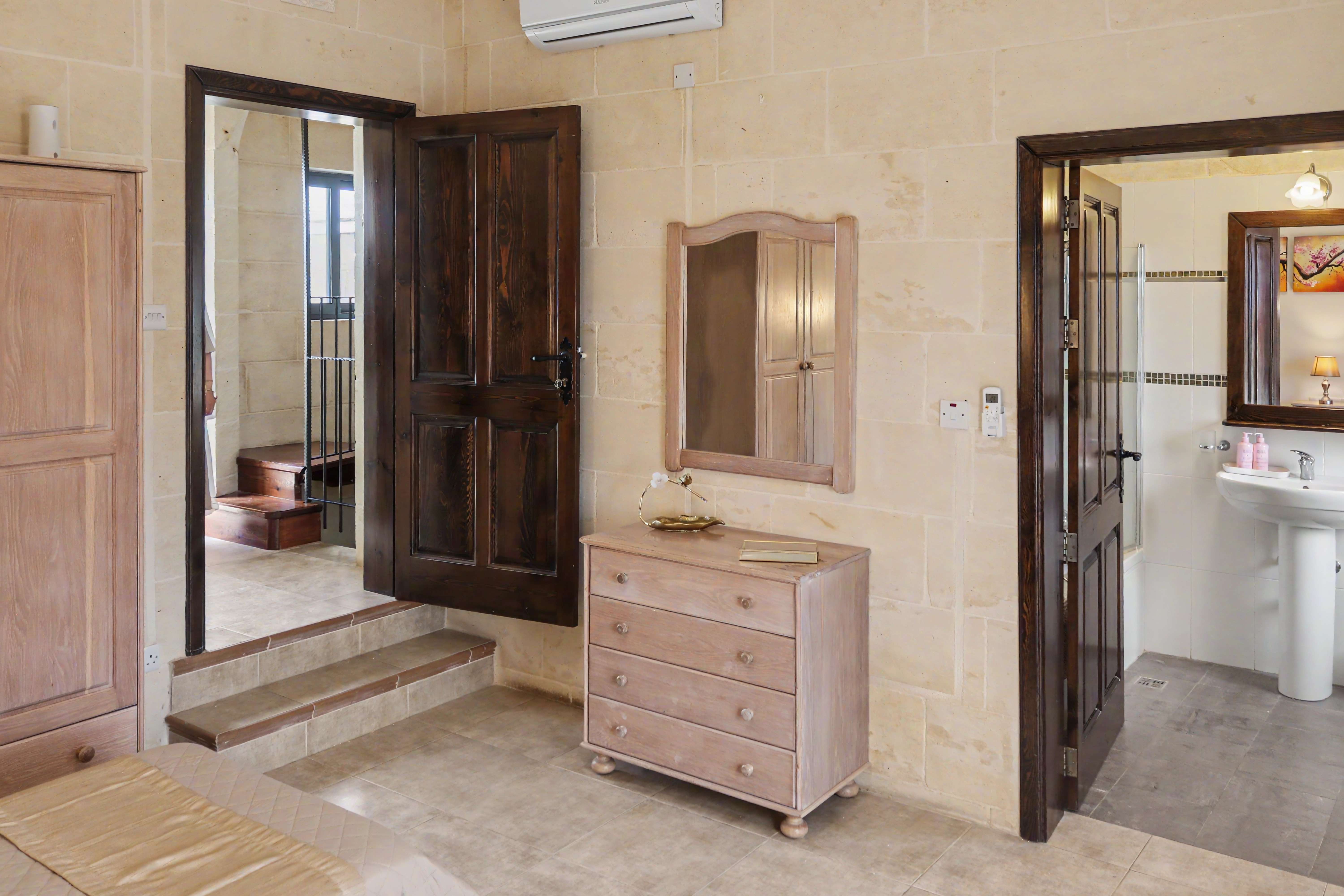 Bedroom with ensuite bathroom