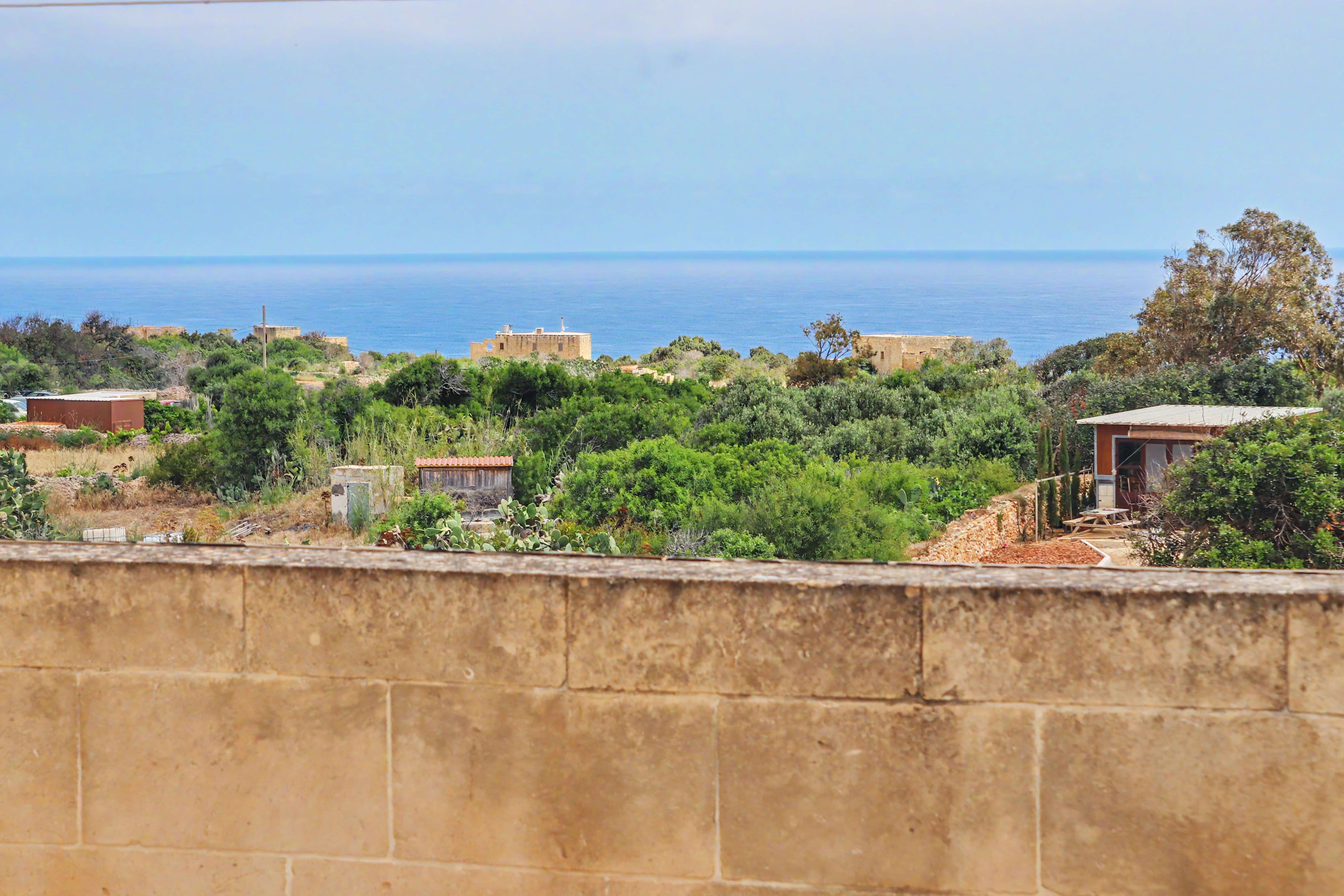 Scenic sea view from terrace