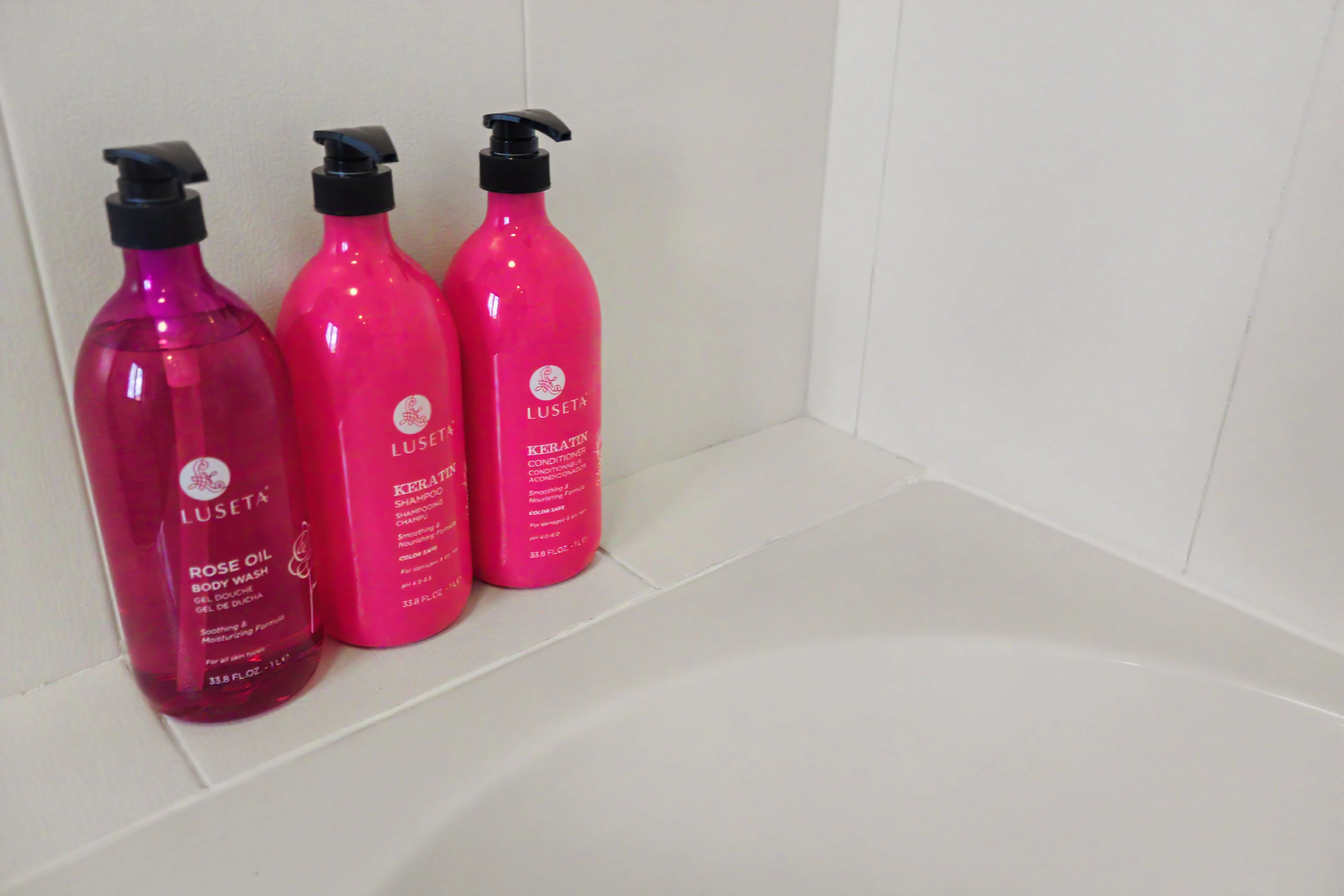 Luseta keratin amenities