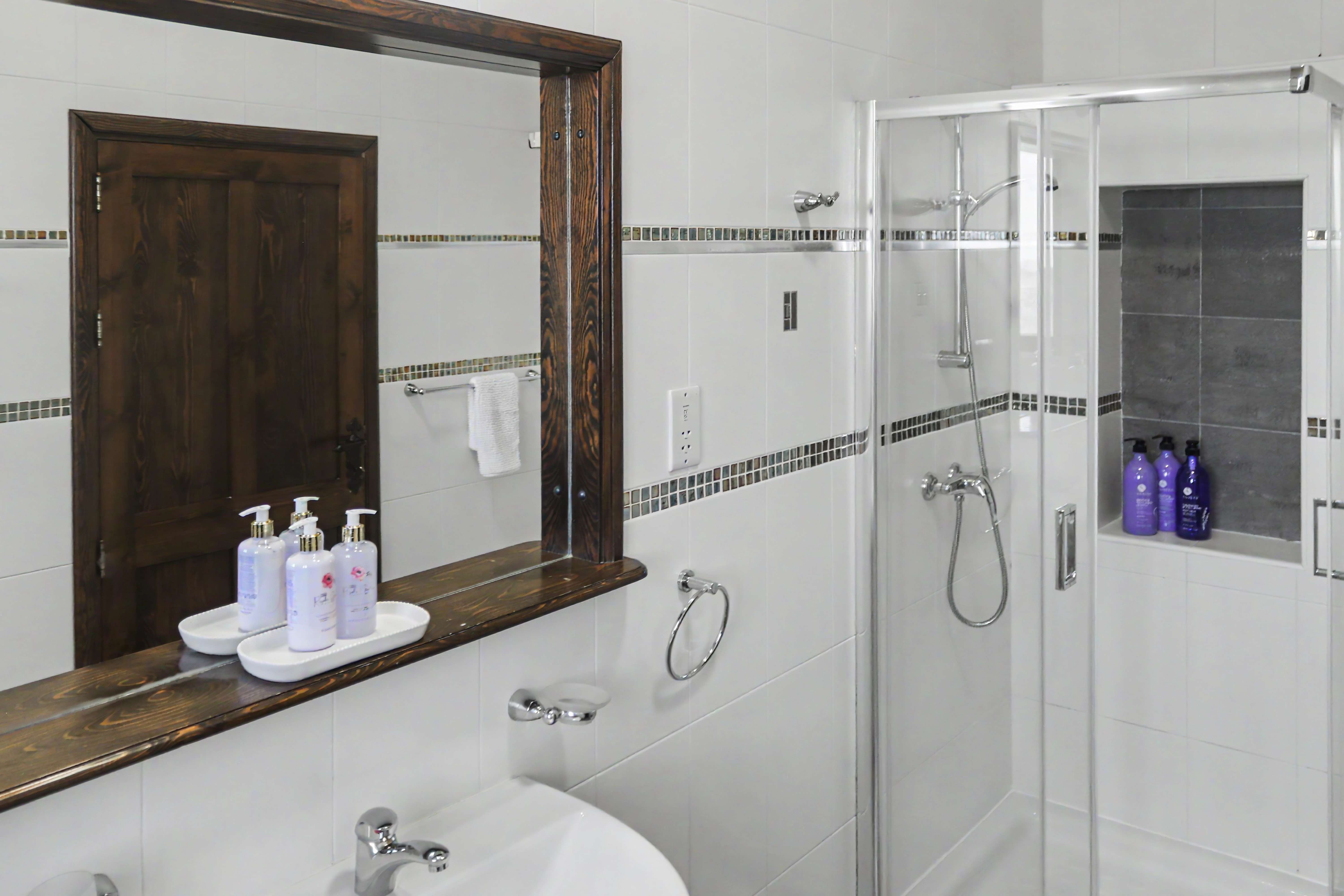 Bathroom vanity & shower